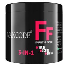 Mancode 3 In 1 Fairness Facial, 100gm