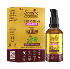 Spantra Brightening Alpha Arbutin Oil Free Face Cream, 50ml
