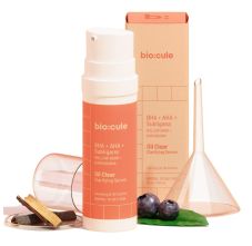 Biocule Oil Clear Clarifying Face Serum, AHA, BHA for Normal to Oily Skin, 30ml