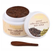 BodyHerbals Anti-cellulite Coffee Body Scrub With Goodness Of Olive Oil, 125gm