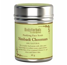 BodyHerbals Ancient Ayurveda Nimbadi Choornam Purifying Face Scrub, 40gm