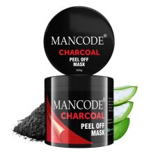 Mancode Charcoal Peel Off Mask, 100gm