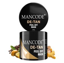 Mancode De-Tan Peel Off Mask, 100gm