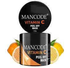 Mancode Vitamin C Peel Off Mask,100gm