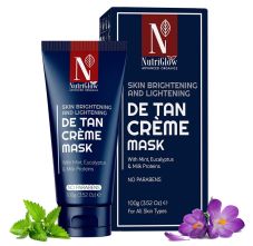 Nutriglow Advanced Organics De Tan Creme Mask, 100gm