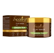 Spantra Green Tea Clay Mask For Men And Women,125gm