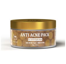 TNW - The Natural Wash Anti Acne Pack For Cystic & Active Acne, 50gm