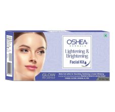Oshea Herbals Lightening & Brightening Facial Kit, 330gm