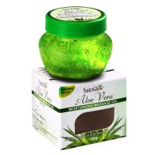 NutriGlow Aloe Vera Moisturizing Massage Gel With Goodness Of Aloe Vera & Tea Tree Oil, 100gm