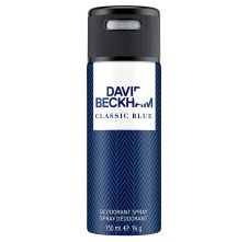 David Beckham Classic Blue Deodorant Spray For Men, 150ml