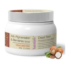 NutriGlow Anti Pigmentation & Blemishes Scrub With Shea Butter, 300gm