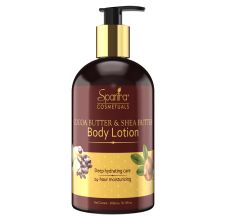 Spantra Cocoa Butter And Shea Butter Body Lotion For Dry Skin - Unisex, 300ml