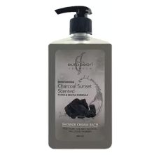 European Formula Charcoal Sunset Scented Shower Cream Bath, 500ml