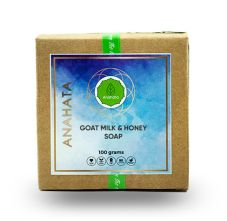 Anahata Goat Milk & Honey Soap, 100gm
