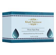 Khadi Nutriment Ocean Aqua Soap, 125gm