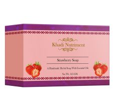 Khadi Nutriment Strawberry Soap, 125gm