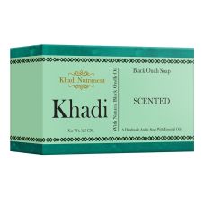 Khadi Nutriment Black Oudh Soap, 125gm