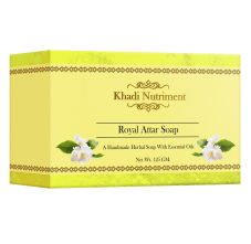 Khadi Nutriment Royal Attar Soap, 125gm