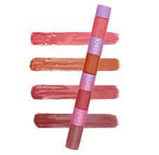 Gush Beauty X Palak Tiwari 4 In 1 Super Stack Liquid Lipstick - Nuditude, 8.4ml