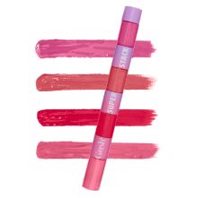 Gush Beauty 4 In 1 Super Stack Liquid Lipstick - Think Pink, 8.4ml