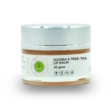 Anahata Jojoba & Tree-Tea Lip Balm, 20gm