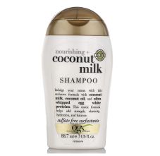 OGX Travel Nourishing + Coconut Milk Moisturizing Shampoo, 88.7ml