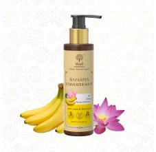 Khadi Essentials Banana Conditioner For Smooth & Shine Hair, 200ml