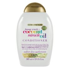 OGX Extra Strength Damage Remedy Coconut Miracle Oil Conditioner, 385ml