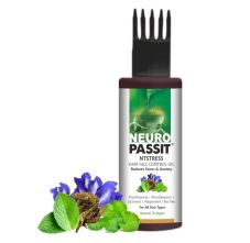 Passion Indulge Natural Neuropassit Ntstress Hair Fall Control & Cooling Oil, Reduce Stress & Anxiety, 100ml