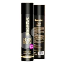 WonderSoft Professional Hair Styling Spray Studio Perfection 18hrs Lasting Hair Spray, 400ml