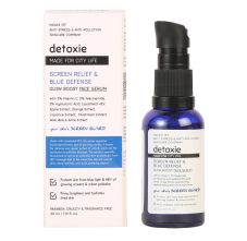 Detoxie Screen Relief & Blue Defense Glow Boost Face Serum, 30ml