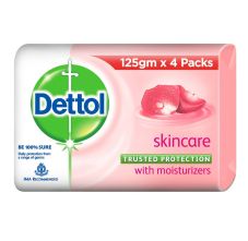 Dettol Skincare Soap - Pack of 5, 125gm