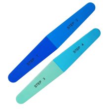 Majestique 4 Way Nail File and Buffer - Assorted, 1Pc 
