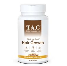 T.A.C - The Ayurveda Co. BhringaBali Hair Growth Capsules For Healthy Hair, 30 capsules