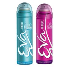 Eva Groove & Fresh Deodorant Spray, 125ml Each