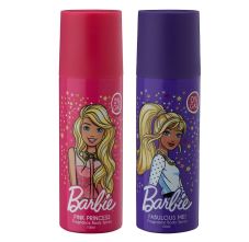 Barbie Fabulous Me & Pink Princess Fragrance Body Spray, 100ml Each