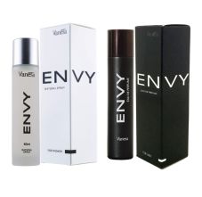Envy Women Natural Spray & Men Eau de Perfume, 60ml Each