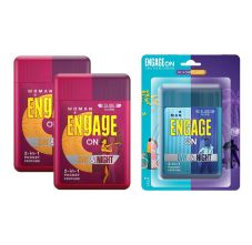 Engage ON Dual Day & Night For Men & Women Assorted, 28ml Each