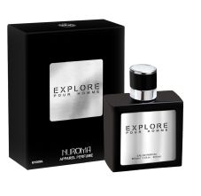 NUROMA Explore Pour Homme Man Black Long Lasting Eau De Perfume, 100ml