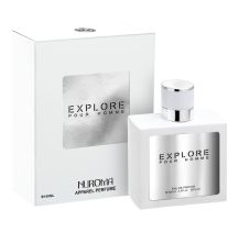 NUROMA Explore Pour Homme Man White Long Lasting Eau De Perfume, 100ml