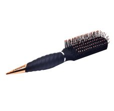 Majestique Slim Luxe Roller Brush For Exclusive Cone Tip Handle - Black, 1Pc