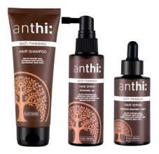 anthi: Anti-Thinning Regimen Kit - Hair Shampoo, Spray & Serum, 200ml