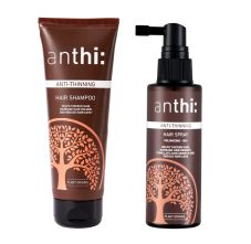 anthi: Anti-Thinning Hair Shampoo & Spray Kit, 160ml