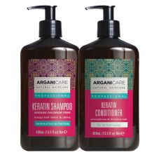 Arganicare Natural - Keratin - Color Treated Hair Combo Pack (Shampoo & Conditioner), Combo