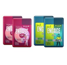 Engage ON Dual Work - Party For Men & Women Assorted, 28ml Each