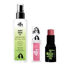 Elitty No Filter Needed - Pink Please Combo (Spray - Pina Colada, 100ml + Lip Gloss - Pretty Chill, 4ml +  Tint - Levitating,  4.2gm)