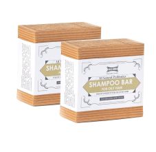 Goli Soda All Natural Probiotics Shampoo Bar for Oily Hair, 90gm - Pack Of 2