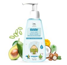 TNW - The Natural Wash Baby Face & Body Wash For Moisturized Skin, 150ml