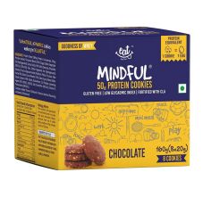 EAT Anytime Gluten Free Chocolate Protein Cookies, Pack of 8 - 20gm Each