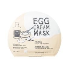 too cool for school Egg Cream Mask Firming, 28gm